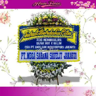 Bunga Papan Duka Cita 17