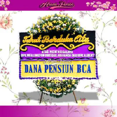 Bunga Papan Duka Cita 20