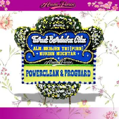 Bunga Papan Duka Cita 22