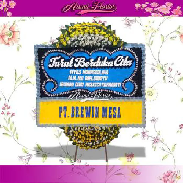 Bunga Papan Duka Cita 23