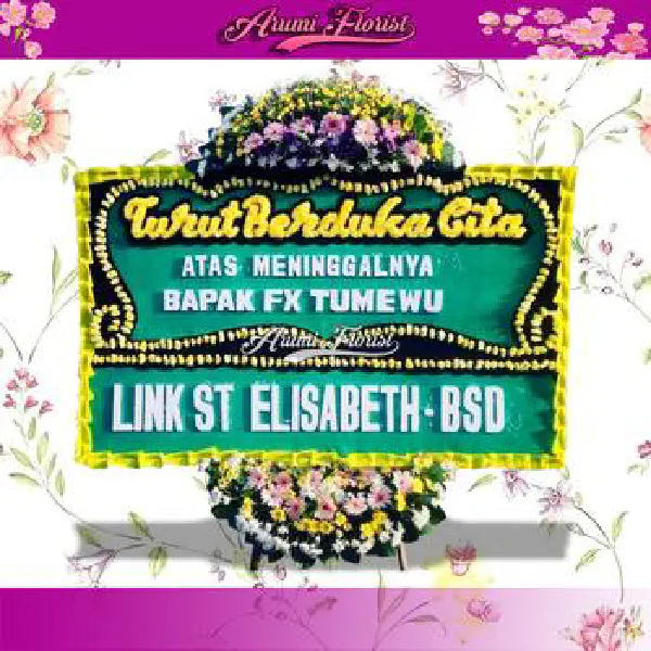 Bunga Papan Duka Cita 32