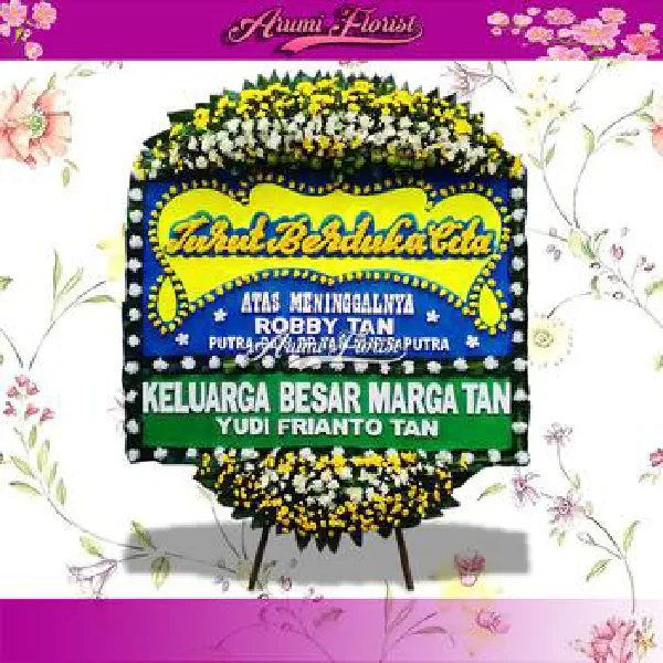 Bunga Papan Duka Cita 33