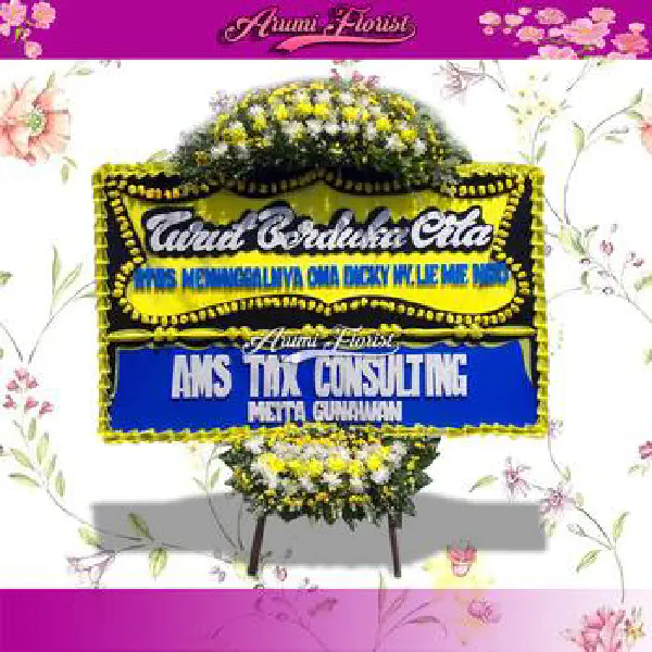 Bunga Papan Duka Cita 3