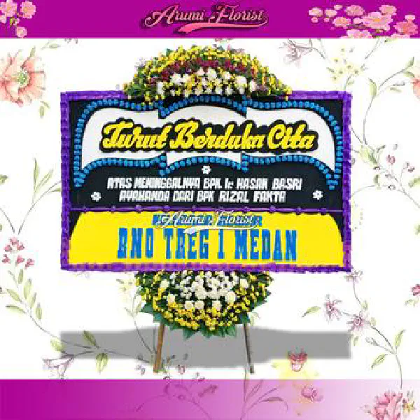 Bunga Papan Duka Cita 6