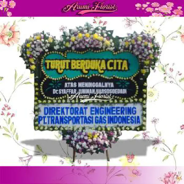 Bunga Papan Duka Cita 9