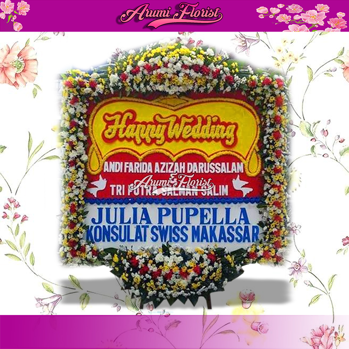 Toko Bunga di Istana Negara Jakarta